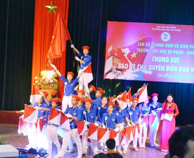 Sinh viên Đà Nẵng thiết thực hướng về Hoàng Sa - ảnh 8
